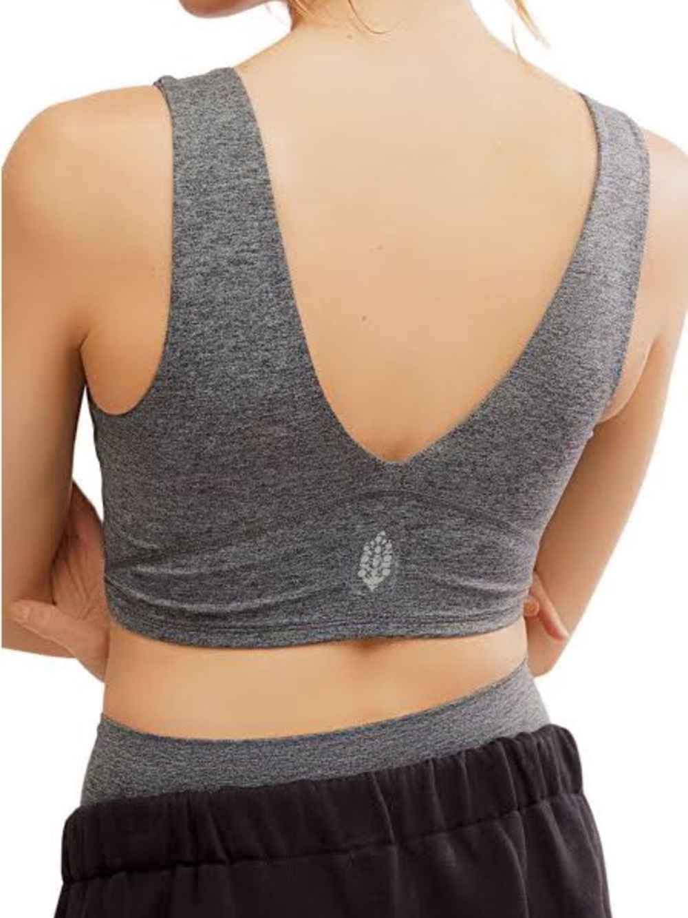 NWT Free People | S | FP Movement Never Better Heather Crop Top